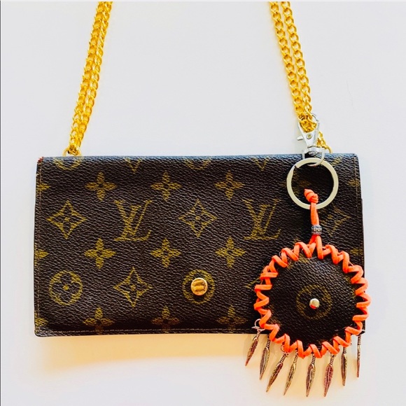 Louis Vuitton Handbags - Louis Vuitton Checkbook Wallet Key Chain Keychain
